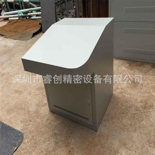 琴式控制台系统集成一体机柜显示器嵌入式操作台厂家非标深圳22寸
